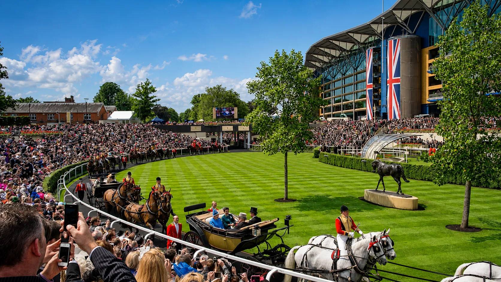 Royal Ascot chauffeur service with luxury race-day arrival